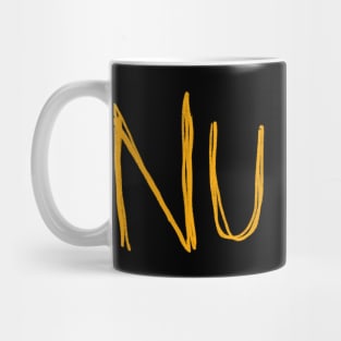 Nurse - Childish Typography Mug